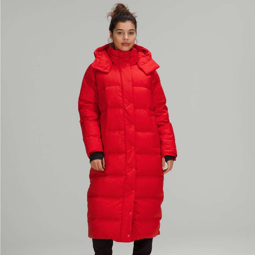 lululemon athletica Wunder Puff Red Puffer Coat